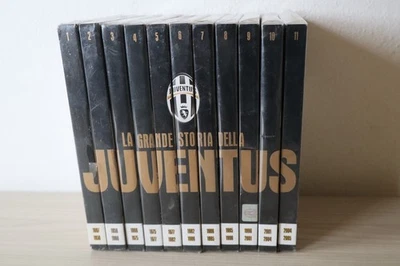 DVD LA GRANDE STORIA DELLA JUVENTUS COMPLETO 11 DVD sigillati - Immagine 1 di 2