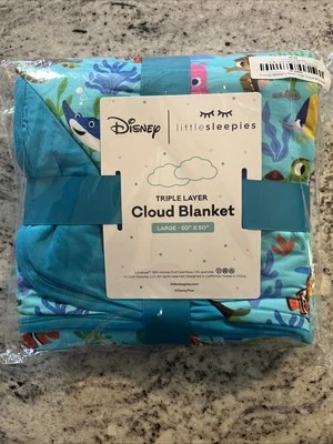 Little Sleepies Finding Nemo Reef Cloud Blanket! Nuevo con etiquetas Foto 1 de 2