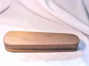 Manga de planchado de madera vintage 11-3/4"" de largo 3"" de ancho buen estado - Imagen 1 de 8