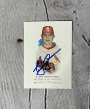 JASON ISRINGHAUSEN Autograph Signed 2007 Topps Allen & Ginter Card #137
