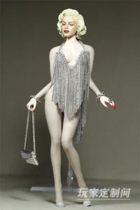 1/6 Metal Flow Su Group Silver Style For 12 "Female Big Chest Action Figure Body - Picture 1 of 9