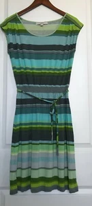 ANN TAYLOR LOFT STRIPED MULTICOLOR WOMEN'S DRESS SIZE XS         -         A20/7 - Picture 1 of 5