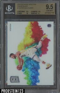 2019-20 Spectra Color Blast Prizm #12 Stephen Curry Warriors BGS 9.5 w/ 10