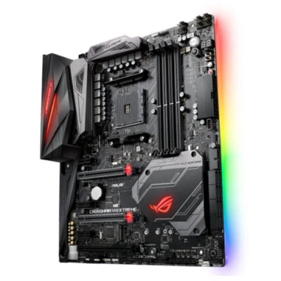 ASUS ROG CROSSHAIR VI EXTREME AMD X370 AM4 Ryzen DDR4 DIMM Motherboard E-ATX C6E - Image 1 of 4