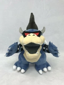 Dark Bowser Super Mario Bros Skeletal Undead Koopa Troopa Plush Toy 11" - Picture 1 of 2