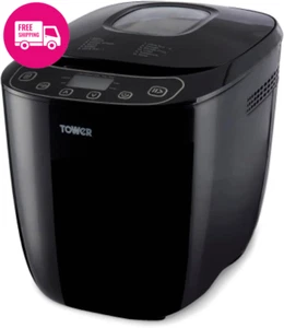 Tower 2lb Digital Bread Maker – 12 Programs, Timer, Non-Stick Pan - Picture 1 of 12