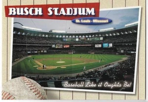 NEW BUSCH STADIUM~ST LOUIS,MO~BASEBALL LIKE IT OUGHT TO BE ! - Picture 1 of 1
