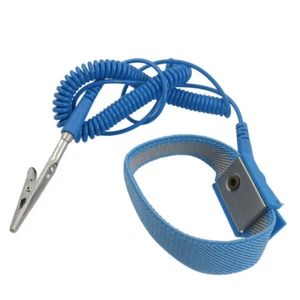 Electrónico Pinzas Cocodrilo Conexión a Tierra Anti-Estático Pulsera con Cable - Imagen 1 de 1