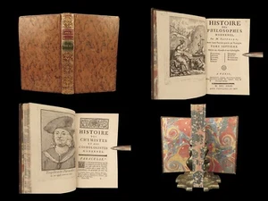 1773 ALCHEMY & Chemistry Paracelsus Lemery Boerhaave Kunckel Febure Woodward - Picture 1 of 20