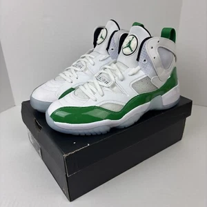 Nike Air Jordan Men’s Size 12 Sneakers Jumpman Two Trey White Green DO1925-130 - Picture 1 of 12