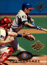 1995 Stadium Club Super Team World Series Cubs Baseball Card #21 Rey Sanchez