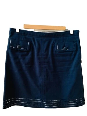 BROOKS BROTHERS navy blue skirt sz 4p - Image 1 of 4