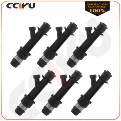 6 piezas inyectores de combustible para Acura SLX 3,5 L 1998-1999 Honda Passport 3,2 L 1998-2002 Foto 1 de 4