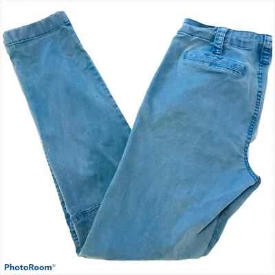 Pantalones Sax Fifth Avenue Azul Mujer 26 Azul Chino Cónico Preppy Costero Playa Foto 1 de 4