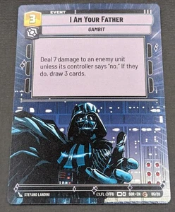 Star Wars Unlimited : SOR I am Your Father Weekly Promo #05 Rare! - Picture 1 of 2