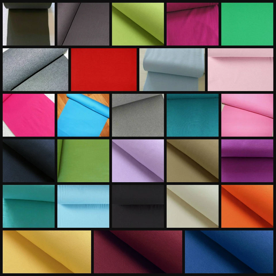 Bündchen ♥  Bündchenstoff  glatt ♥ Feinstrickbündchen  ♥  Schlauchstoff - Bild 1 von 1