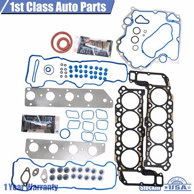 Juego completo de juntas para Dodge Dakota Ram 1500 Jeep Grand Cherokee 4,7 L V8 VIN P, N Foto 1 de 4
