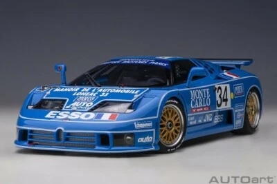AUTOART 1:18 Bugatti EB110 24HR Le Mans racing Car #34 1994 Diecast model Car - Image 1 of 4