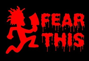 Hatchet Man Decal Juggalo Fear This car truck window clown vinyl sticker ICP - Imagen 1 de 4