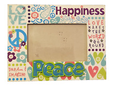 NEW VIEW – Peace Love Happiness Table/Desk Top Picture Frame