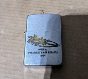 1954 President's Cup Regatta U-27 Zippo - Picture 1 of 6