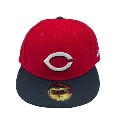 New Era 59Fifty Cincinnati Reds Fitted Hat/Cap Sz 7 1/8 NEW - Image 1 of 4