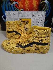 Vans Sk8-hi Reedición X Cacahuetes "Maíz Charlie Brown" 12 envíos ¡RÁPIDO! - Imagen 1 de 15