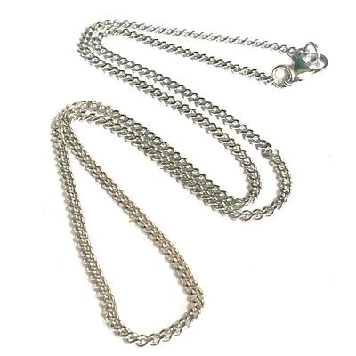 Collana catenina in acciaio inox uomo donna girocollo catena twister 3 mm  - Immagine 1 di 4