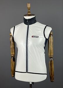 Men CUORE IRONBIKERACE Clear Transparent Sleeveless Cycling Vest Size XS