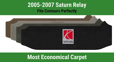 Alfombra de carga pequeña Lloyd Velourtex para relé Saturn 2005-2007 con logotipo de Saturn Foto 1 de 4