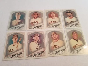 2018 Allen Ginter San Francisco Giants Hot Box Silver Glossy & Mini Par. Lot x15 - Picture 1 of 3