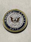 U.S. United States Navy 1" Double-Sided Coin Style Golf Marker - A Beauty!