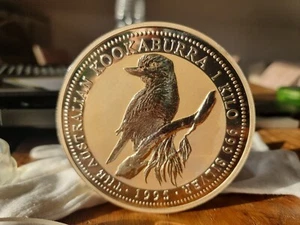 1kg Silbermünze Australian Kookaburra 1995 Geprüft 999 Silber - Bild 1 von 12
