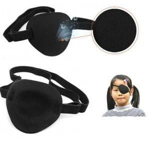 Parche médico cóncavo para ojos ranura de espuma lavable sombras de ojos correa ajustable adultos niños - Imagen 1 de 12