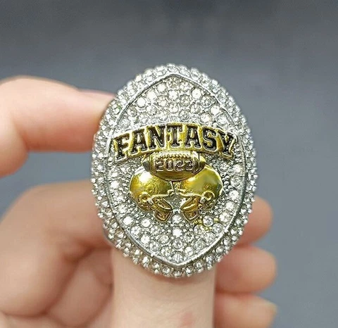 2023 Fantasy Football League FFL Champions Winner Ring Championship Rings Cover