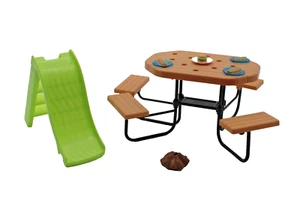 Lot Of Barbie Core Outside Park Picnic Replacement Part Toy Accessories Dream - Picture 1 of 5
