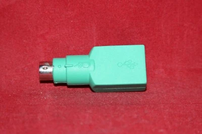 USB Female to PS/2 (PS2) Male Connector Microsoft Adapter Converter for PC Mouse - Image 1 of 4