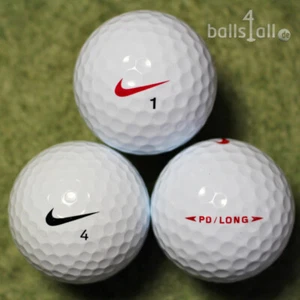 60 Nike PD Long Golfbälle AA/AAA Lakeballs gebrauchte Bälle Power Distance - Bild 1 von 2