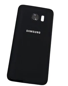 Tapa de batería negra para Samsung Galaxy S7 Edge SM-G935f - Imagen 1 de 2