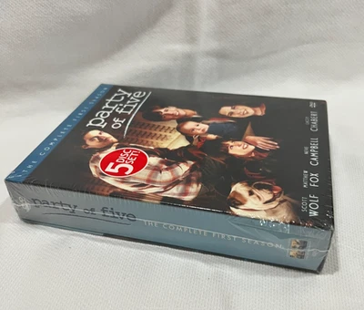 Party of Five,  The Complete First Season  DVD, 2004, 5-Disc Set Sealed - Image 1 of 4
