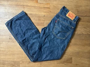 Levis 527 Blau Denim Jeans Gerades Bein Herren Größe 30X32 Bootcut - Bild 1 von 12