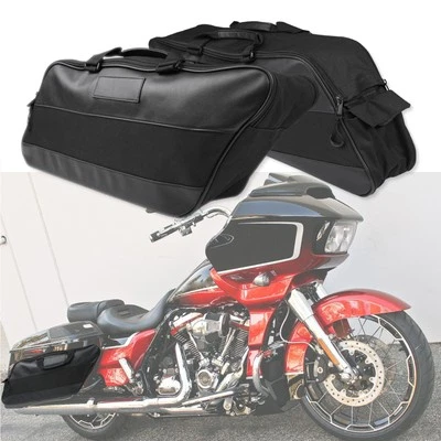 Motorcycle Saddlebag Liners Travel Tour Pack Bag For 10-20 Victory Cross Country Foto 1 de 4