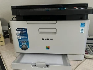 Samsung Xpress C480W Farb-Laserdrucker, gebraucht, DEFEKT bitte lesen !! - Bild 1 von 12