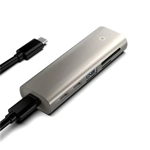 High-speed USB C USB 3.1 Gen2 Hub Adapter 1 to 5 USB C Docking Station Splitter - Picture 1 of 8