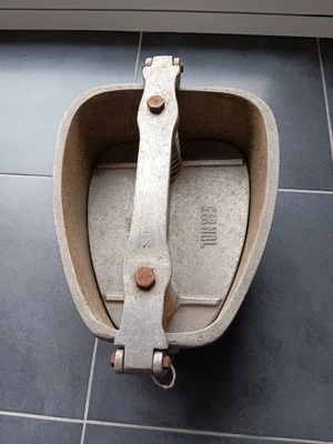 Ancien Moule Presse À Jambon Pâte  Aluminium Charcuterie Traiteur - Photo 1/4