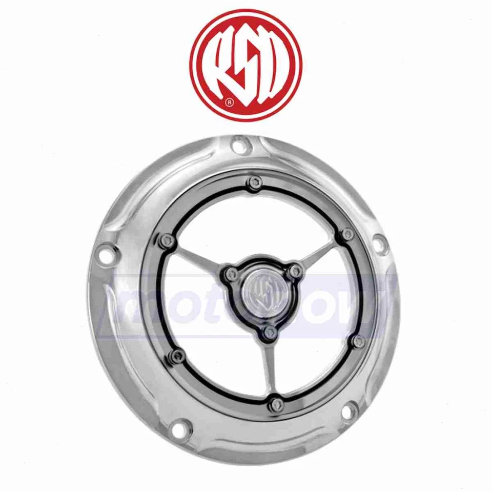 RSD Clarity Derby Cover for 2008-2011 Harley Davidson FXCWC Rocker C - Drive qx Foto 1 de 4