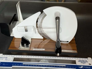 Vintage ROCKET West German Handkurbelschneider Edelstahl Rostfrei Brot & Fleisch - Bild 1 von 23