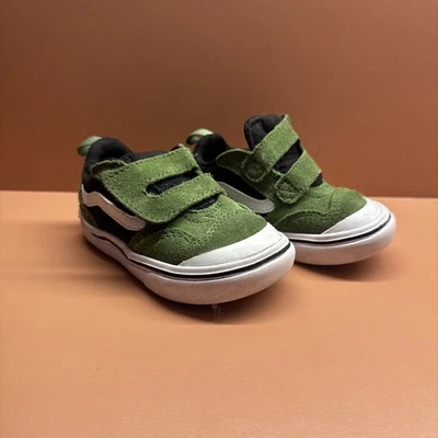 Zapatos Vans para niño pequeño verde EE. UU. talla 5 Foto 1 de 4