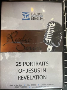 BACK TO THE BIBLE 25 Portraits of Jesus in Revelation, 8 CDs, Woodrow Kroll - Picture 1 of 3