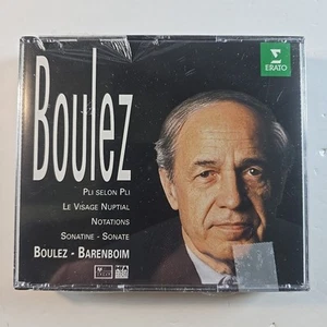 Boulez/Pli Selon/Le Visage Nuptial/Notations. Boulez/Barenboim (Erato, 1990) - Picture 1 of 2